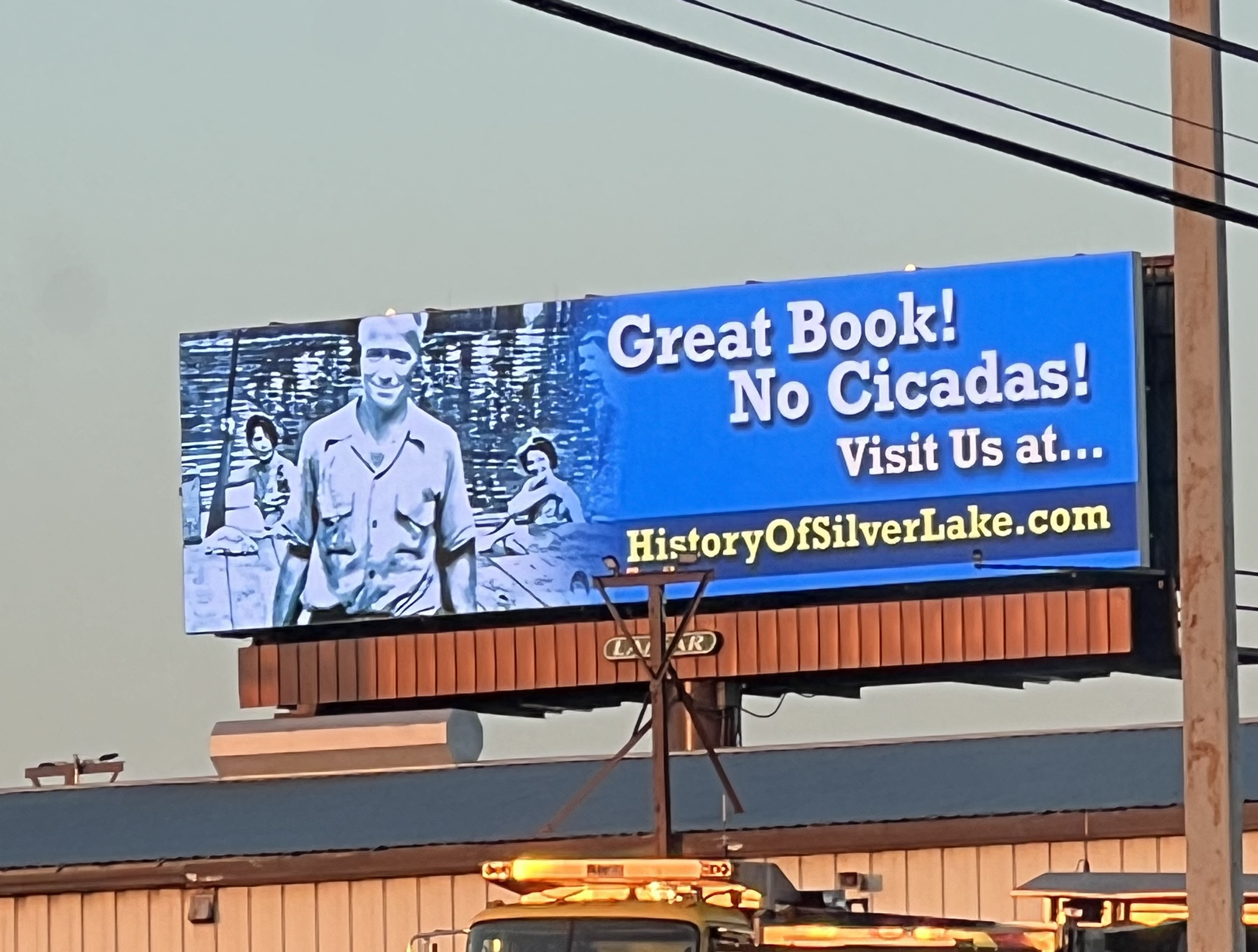 History of Silver Lake Awareness Billboard